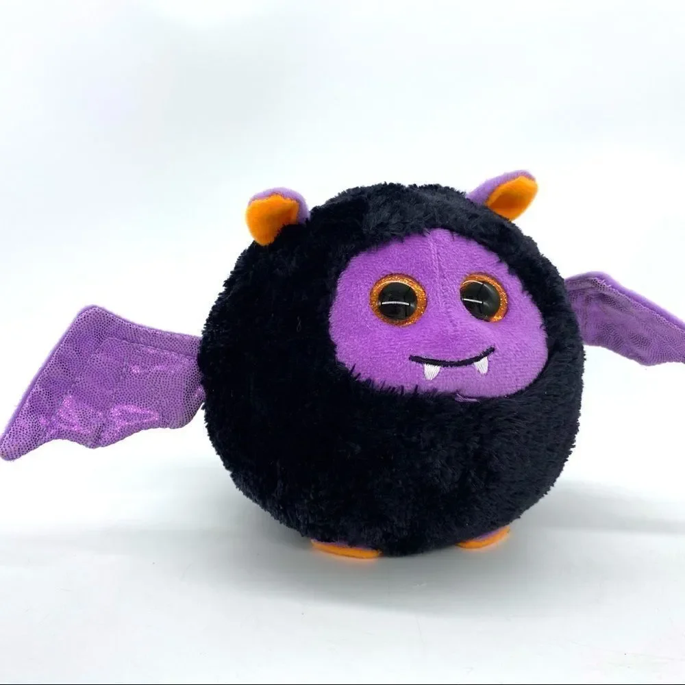 Ty Beanie Ballz Batty the Black Bat Halloween Plush